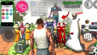 New update🔥npc character add in Indian Bike Driving 3D game new update 🤯||NP_GAMERZ