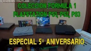 Coleccion Formula1 Playstation -  Psx,Ps2, Ps3 - 1996 al 2010 - 5º Aniversario - Digiprost