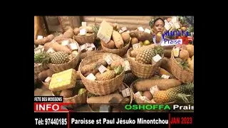 FETE DES MOISSONS EDITIONS 2023 DE LA PAROISSE ST PAUL JESUKO MINONTCHOU