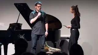 Samuel Stoll im Gespr&auml;ch mit Leonie Reineke &ndash; Klangwerkstatt Berlin 2022