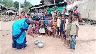 ORS preparation demo at tribal area