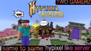 How To Play Hypixel In Minecraft Pe 1.21 Hypixel Skyblock Server Released For Minecraft Pe 1.21+