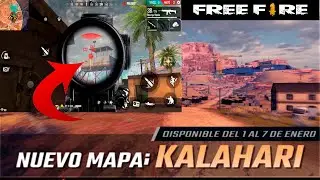 JUGANDO EN EL NUEVO MAPA DE FREE FIRE *KALAHARI* || DENCY CS