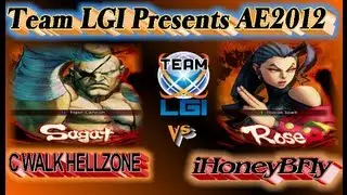 LGI Presents AE2012 : C WALK HELLZONE vs iHoneyBFly