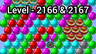 Bubble Shooter Offline And Online Game:Complete Levels -2166 & 2167 | Free Play Bubble Shooter Game 