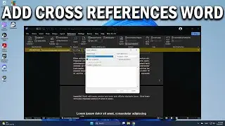 How To Make Cross References in Microsoft Word - Easy Fix