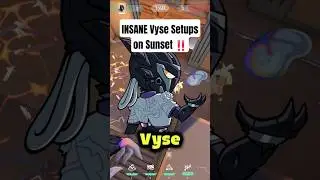 Vyse Setup on Sunset YOU MUST LEARN #valorant #valorantclips