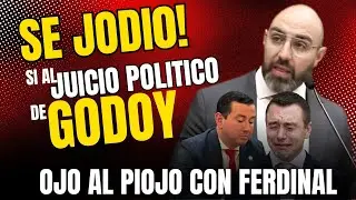 ¡CONTRA LAS CUERDAS! Mario Godoy a juicio político: ¿Se acaba la impunidad en la Judicatura?