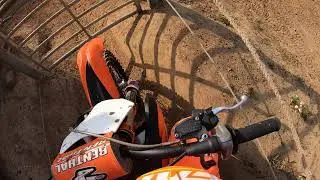 ktm 85 bw Doncaster moto parc dmp  big jump 1st attempt  james Henderson