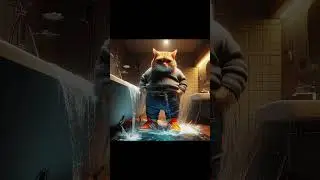 Apocalyptic Floods Tabby Cat's Urban Nightmare! #ApocalypticFloods #UrbanNightmare #TabbySurvivor