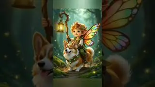 Muscular Fairy Warrior in Enchanted Forest | Magical Animation 2025