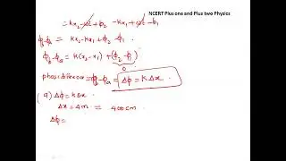 Plus one Physics: Ch 15: Waves| NCERT Exercises - Part 2