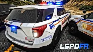 GTA 5 LSPDFR Mods 🔥 Harris County Sheriff Explorer Takes Over Sandy Shores