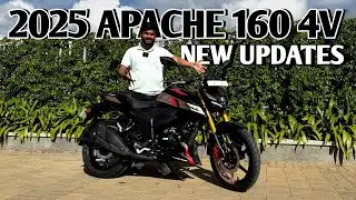 2025 TVS Apache RTR 160 4V | New Features Update | PoweronTorque 