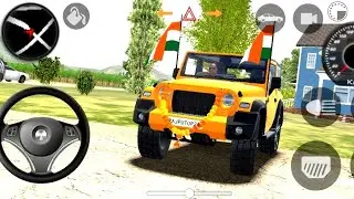 &ldquo;Indian Cars Simulator Thar Mod Trending | New Indian Flag Jeep&rdquo;