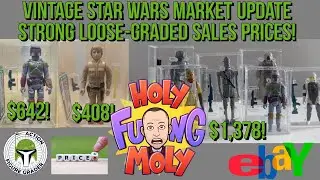 Vintage Star Wars Market Update | Loose-Graded Action Figure Prices | Boba Fett Variants