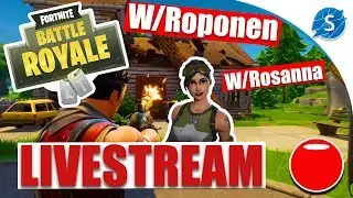 🔴SCOUPPI GANG Stream - Fortnite W/ Rosanna (RuutRuut), Roponen