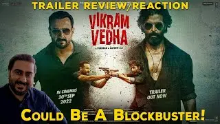 Vikram Vedha Official Trailer Review | Vikram Vedha Trailer Reaction | Hrithik Roshan