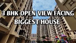OPEN VIEW | 3 BHK FLAT FOR SALE | BIGGEST CARPET IN VIRAR WEST#agarwalparamountvirarwest