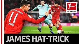 James Rodriguez Is Unstoppable - First Hat-Trick for Bayern M&uuml;nchen