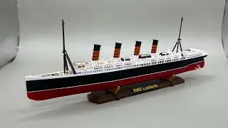 RMS Lusitania Model Ship Replica