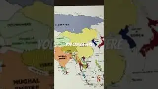 World map in 1700.