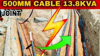 13.8KVA 500MM SQ Cable // Yamuna Denson PRE-MOULDED Joint Full Video Review