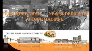 Tortilla Chapati Roti Production Line Machine Automatic