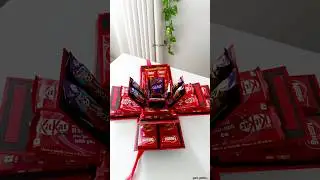 Diy chocolate box 🎁 (Day -280) #diy #viral #craft #trending #art #shorts #viralvideo #chocolate