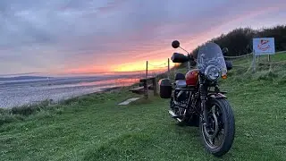 Out with the old&hellip; In with the even older 🏍️ 