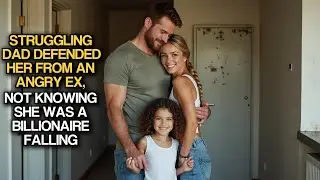 Struggling Dad Defended Her From An Angry Ex, Not Knowing She Was A Billionaire Falling