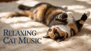 Cat Purring Sound Therapy | Sleep Frequencies and Soft Vibration to Ease Cat Stress and Promote Calm