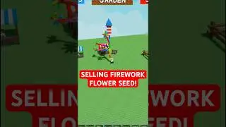SELLING NEW FIREWORK FLOWER In Grow a Garden Roblox