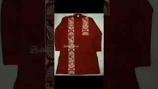 Fabric painting on panjabi #art #artist #shorts #fabricpainting #painting #viralshorts #viralvideo
