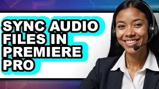 How to Sync Audio Files in Premiere Pro (full Guide)