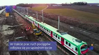 Postępy prac na odcinku Czyżew - Białystok. #RailBaltica