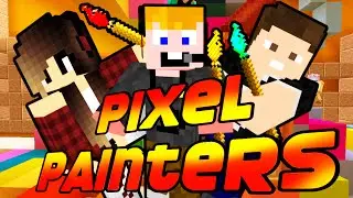 Minecraft - Pixel Painters [A NAGY FIRKÁLÁS!]