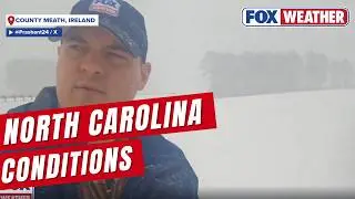 Dumping Snow In Havelock, North Carolina