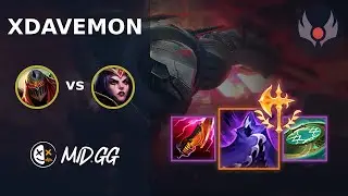 MID.GG: [ xDavemon ] Zed MID vs LeBlanc | NA GRANDMASTER | LOL Season 2025