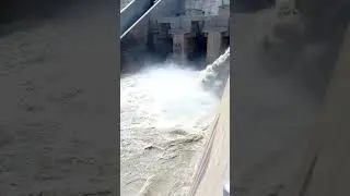 Debris/Spillway channel #inflow #flood