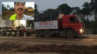 NHIDCL#TTC Infra India#NH 17 Road Construction#Assam @Krishnai#Days of Civil Engineer