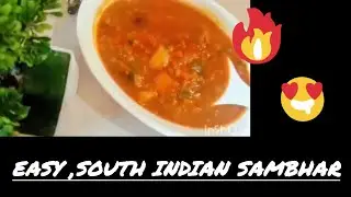 One pot cooker sambhar recipe
