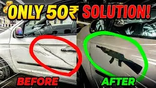 🔥 DIY Car Door Gun Sticker KAISE BANAYE? | Custom Vinyl Decals for Car Door | Car Mod
