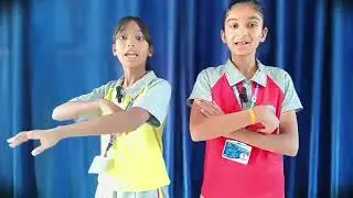 AI vs Human Debate 🤖👧 | Class 6 Girls | Sanskar Academy Of Education Rehti 