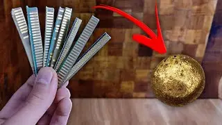 بدون اسید از گلدفینگر طلا ۲۴عیار استخراج کردم!