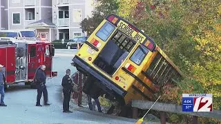 Police: 'Driver distraction' caused Warwick school bus crash