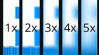 Rush F but its gets from 0.5x speed to 100x speed…