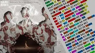 Tu Phir Se Aana || RAFTAAR Verse || Rap Rhyme Scheme