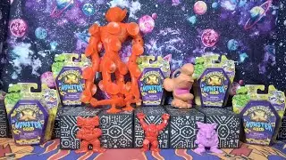 Mattel Vintage Suckerman & Odd Bod Squishie, Arco Mad Scientist Monsters & Treasure X Monsters