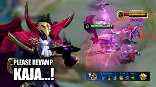 IS KAJA NEEDS REVAMP ?? CROW MAGICIAN KAJA S20 SKIN GAMEPLAY || MLBB